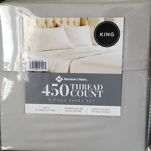 Brand new King sheet set White $50 Members Mark